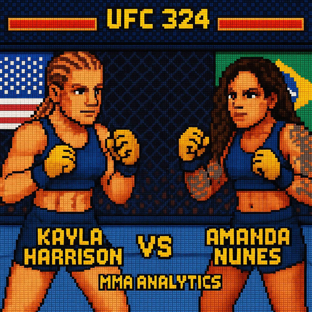 Kayla Harrison vs Amanda Nunes - UFC 324: Gaethje vs Pimblett